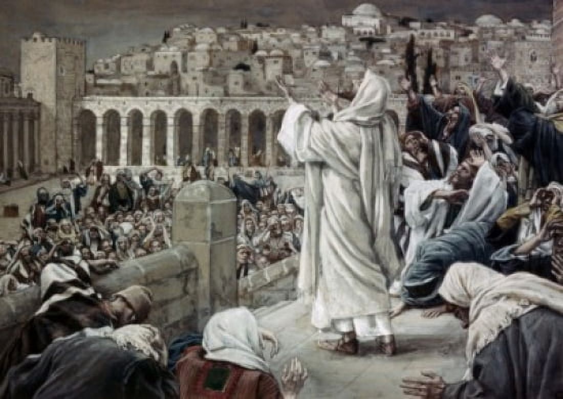 The Voice from Heaven James Tissot (1836-1902 French) Canvas Art - James Tissot (18 x 24)