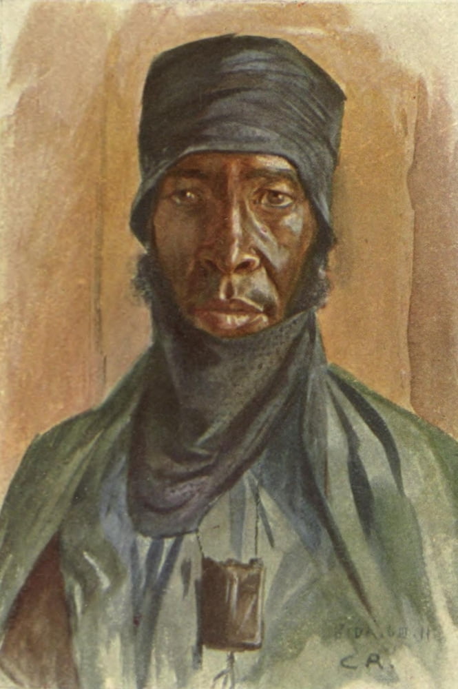 The Voice of Africa 1913 Toureg of Asben Canvas Art - Carl Arriens (24 x 36)