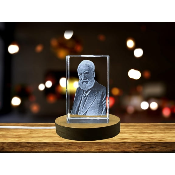 The Voice of Invention Preserved in Crystal - Alexander Graham Bell