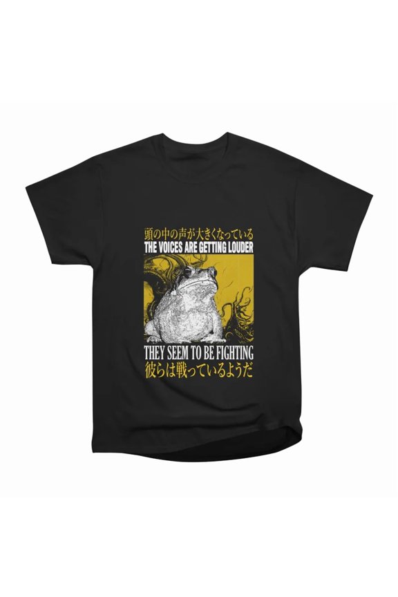 The Voices Are Getting Louder Frog T-Shirt Tee Gift For Him Merch For Her Apparel For Frie