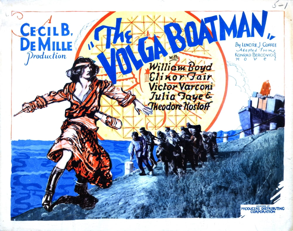 The Volga Boatman Canvas Art - (28 x 22)