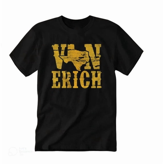 The Von Erich Family Wrestling Legend Men's Black T-Shirt US Size,Unisex Crewnec