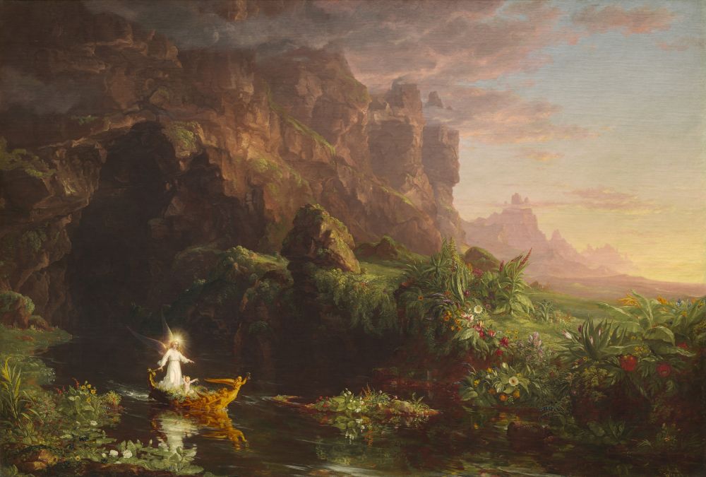 The Voyage Of Life Youth Canvas Art - (24 x 18)