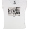thumbnail image 1 of The Vs Collection Womens Jackson Fire Graphic T-Shirt, White, Small, 1 of 2