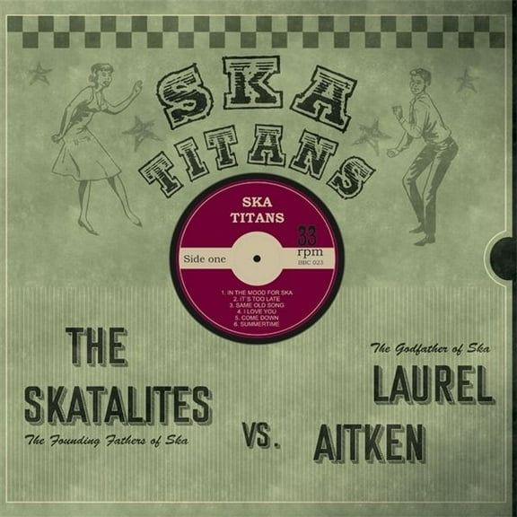 The -Vs Laurel Aitken- Skatalites Ska Titans (Vinyl Record)