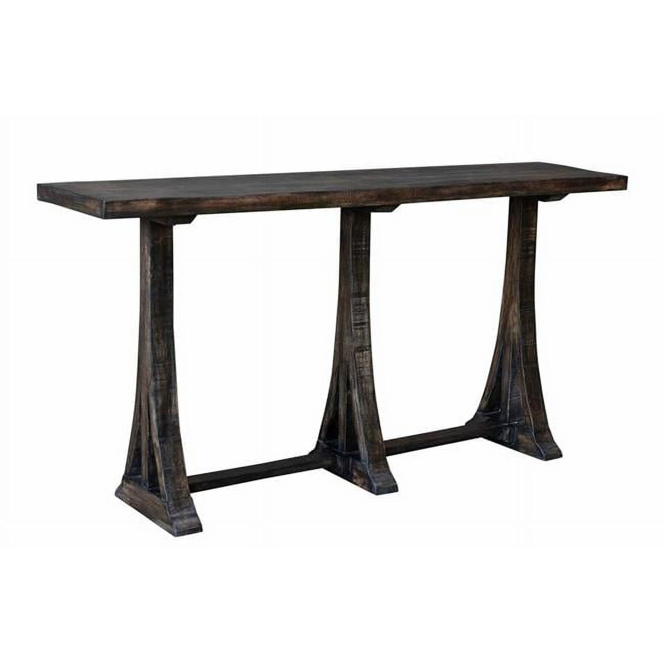 Alpine 76" Wooden Console Table with Storage