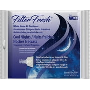 The WEB FilterFresh Whole Home Cool Nights Air Freshener. Filter scent attaches to any HVAC air filter.