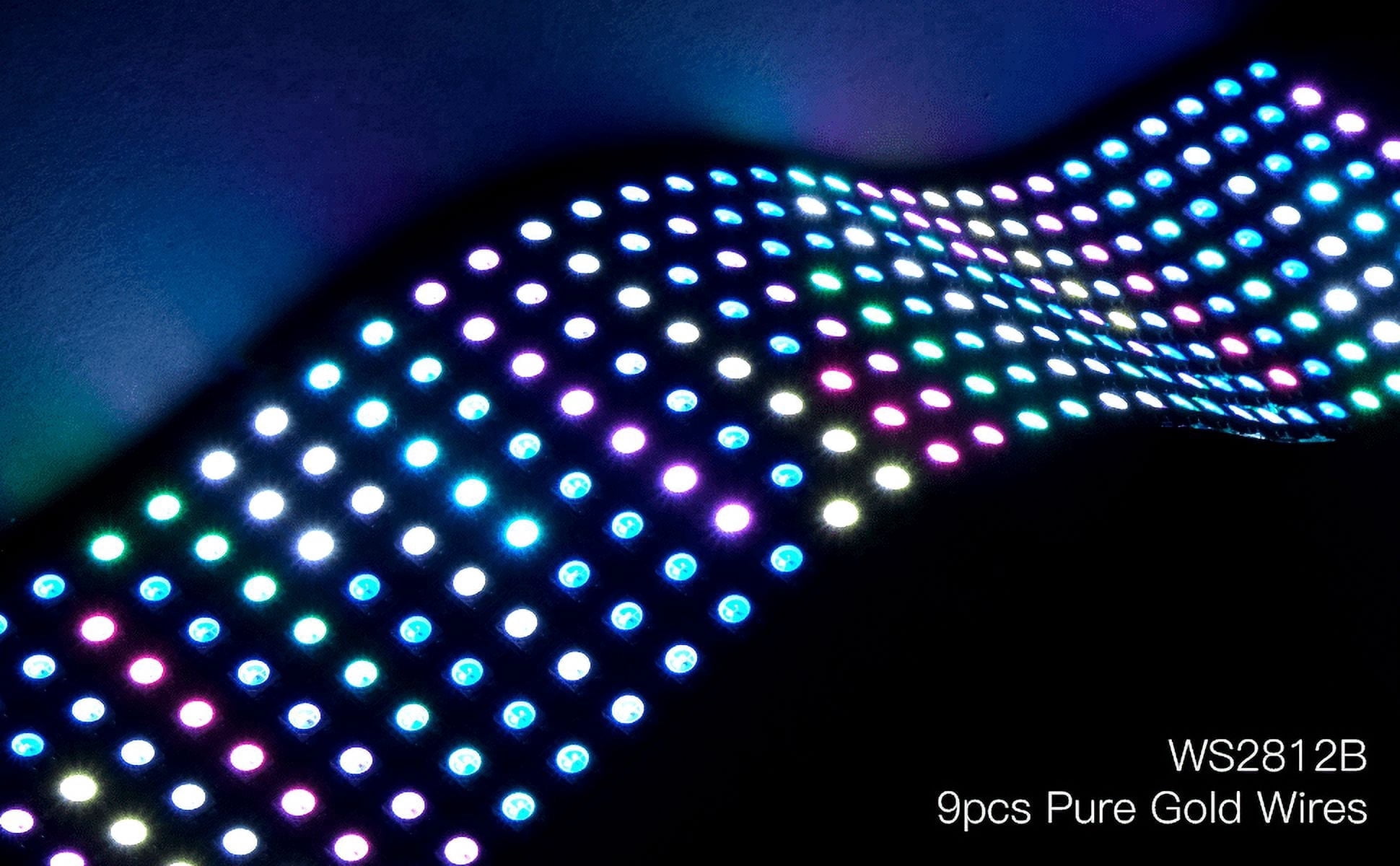The WS2812B Matrix Panel 8x32 256 Pixels Is a Individually Addressable ...