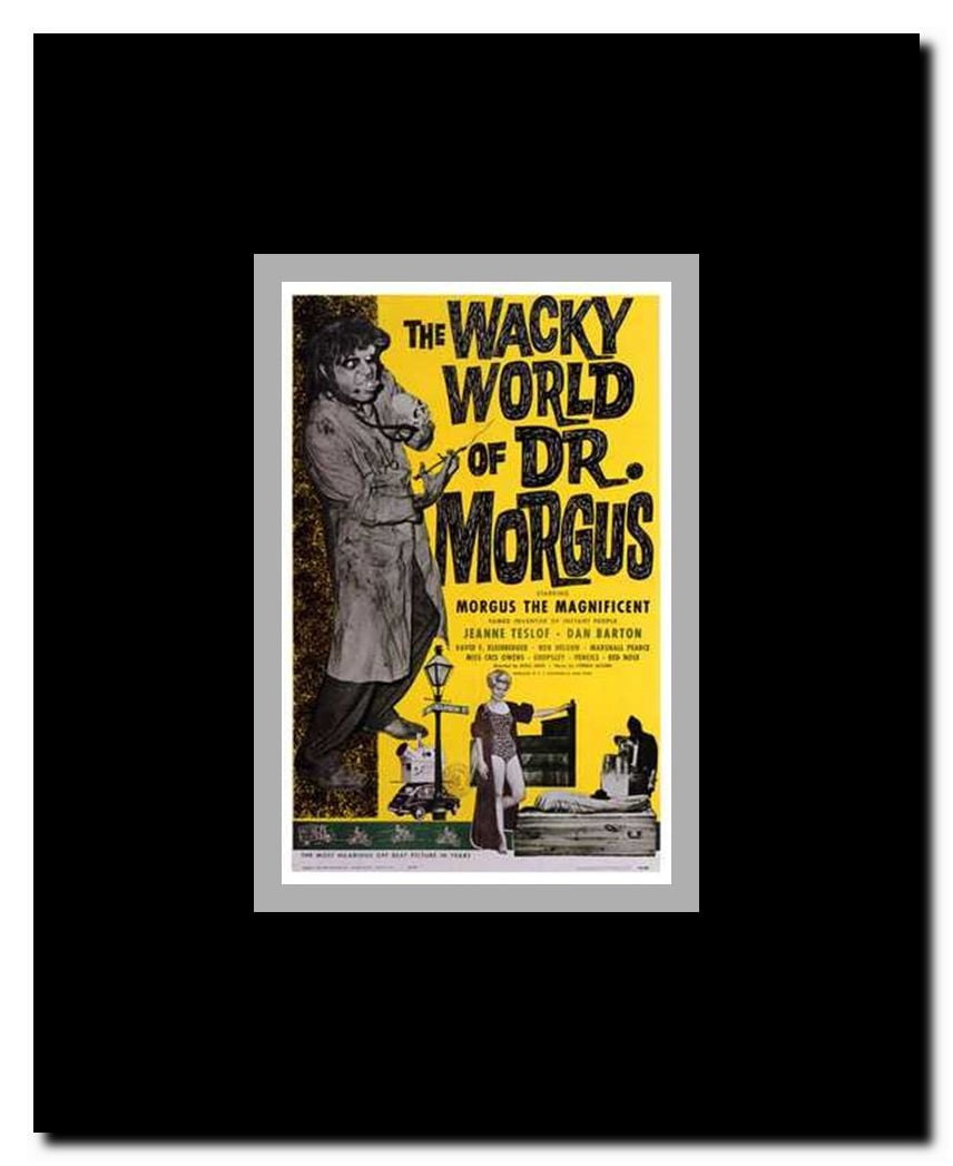 The Wacky World of Dr Morgus Framed Movie Poster