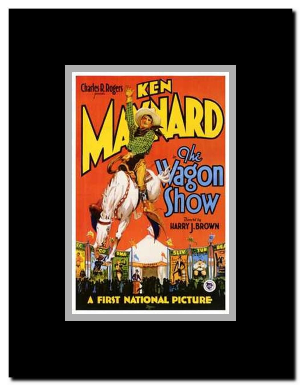 The Wagon Show Framed Movie Poster