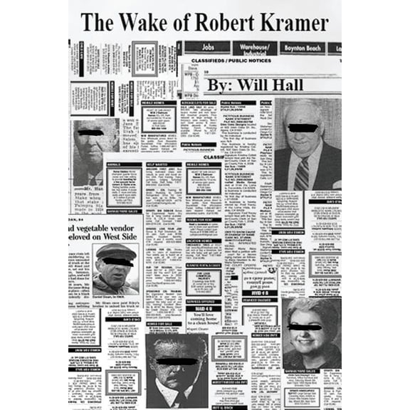 The Wake of Robert Kramer Paperback 1511930772 9781511930772 Will Hall