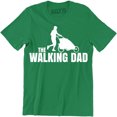 thumbnail image 1 of The Walking Dad - Funny Dead Zombie Father Gift Dad Joke Retro Tee Shirt, 1 of 4