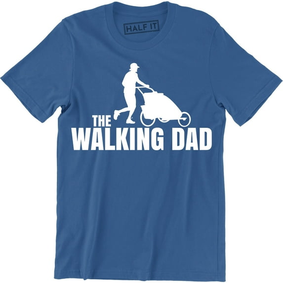 The Walking Dad - Funny Dead Zombie Father Gift Dad Joke Retro Tee Shirt