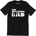 thumbnail image 1 of The Walking Dad - Funny Dead Zombie Father Gift Dad Joke Retro Tee, 1 of 4