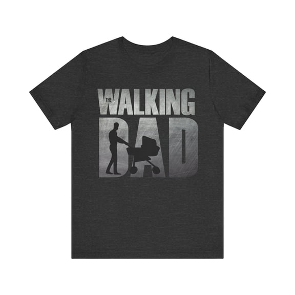 The Walking Dad Shirt Funny Dead Zombie Father Gift Dad Joke Retro T-Shirt