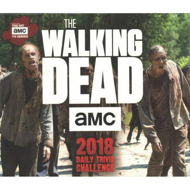 The Walking Dead AMC Daily Trivia Challenge 2018 Calendar