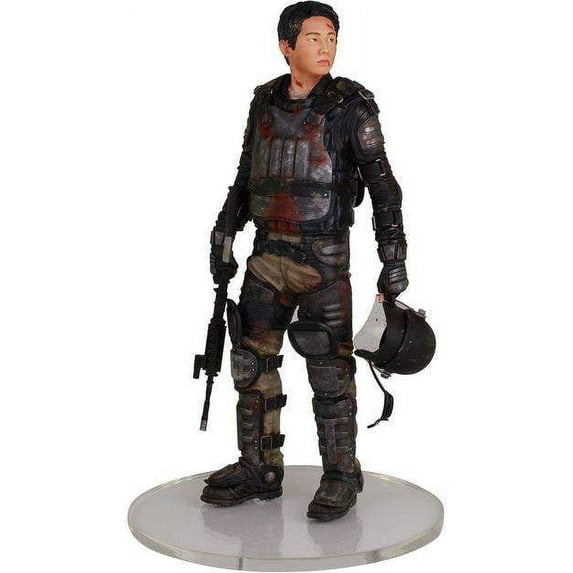 The Walking Dead AMC TV Glenn Statue (Riot Gear)