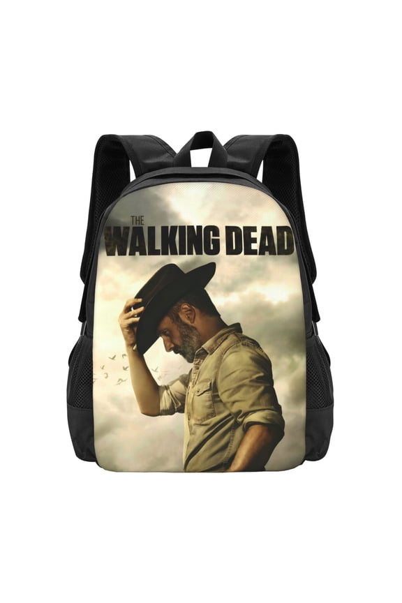 The Walking Dead Backpack Unisex College Bookbags Laptop Travel Backpacks Work Large Capacity Adult Bags
