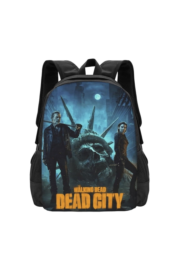 The Walking Dead Backpack Unisex College Bookbags Laptop Travel Backpacks Work Large Capacity Adult Bags