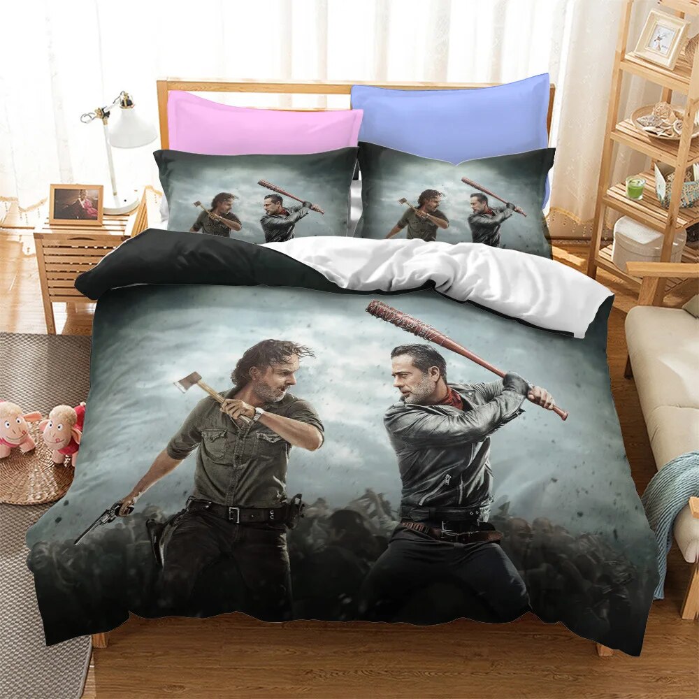 The Walking Dead Bedding Set Single Twin Full Queen King Size Bed Set