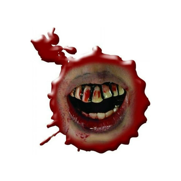 The Walking Dead Bloody Teeth Costume Prosthetic Adult One Size