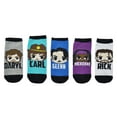 thumbnail image 1 of The Walking Dead Chibi 5 Pair Pack of Lowcut Socks, 1 of 3