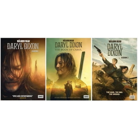 The Walking Dead Daryl Dixon Complete Series Seasons 1-3 (DVD)