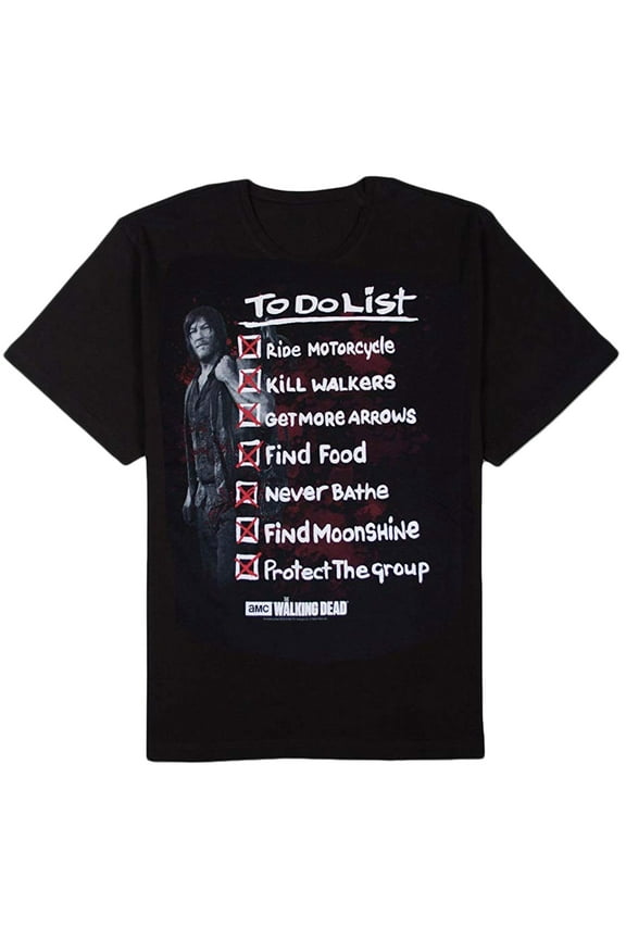 Daryl Dixon's to-Do List Adult T-Shirt
