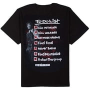 The Walking Dead Daryl Dixon's to-Do List Adult T-Shirt