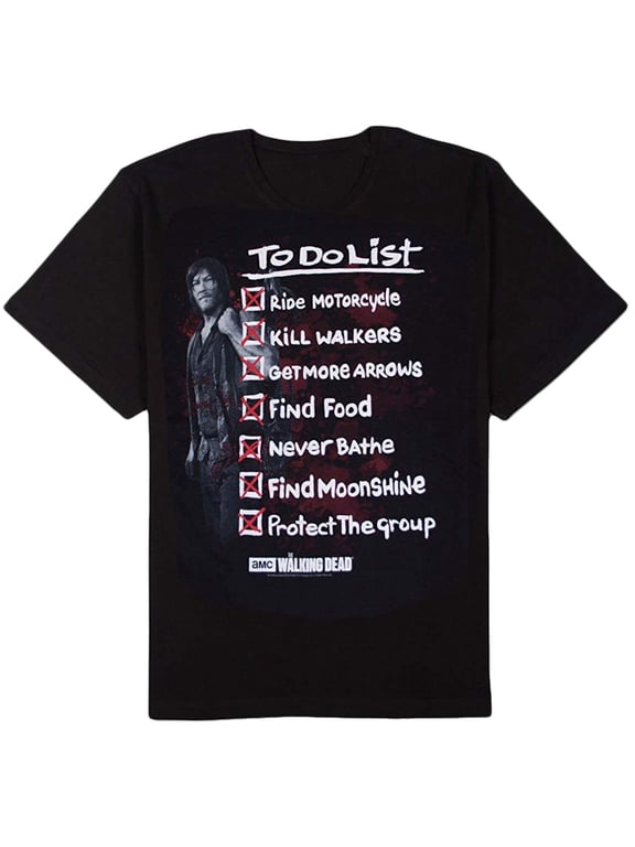 Daryl Dixon's to-Do List Adult T-Shirt