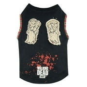 Crowded Coop, LLC The Walking Dead Daryl Wings Dog Shirt, Medium Unisex