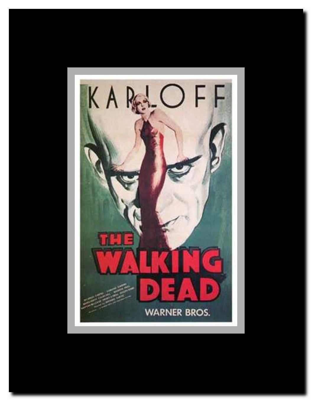 The Walking Dead Framed Movie Poster