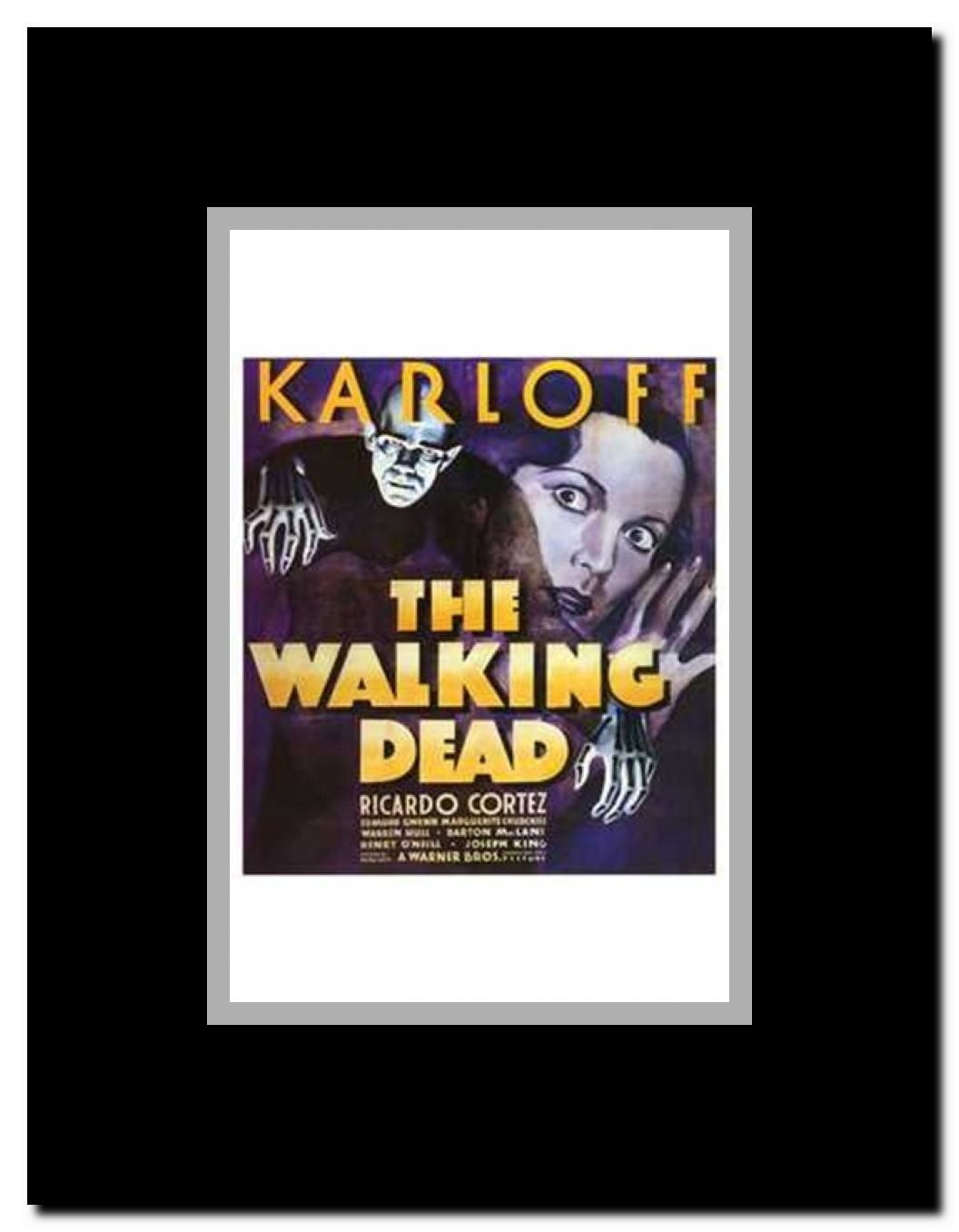 The Walking Dead Framed Movie Poster