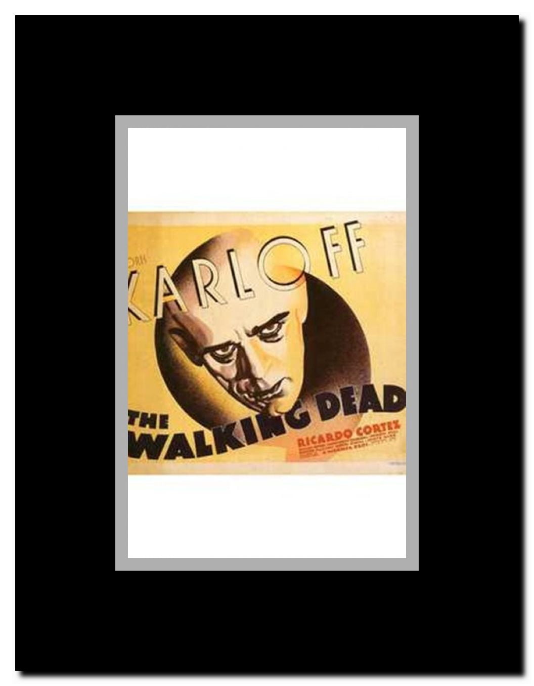 The Walking Dead Framed Movie Poster