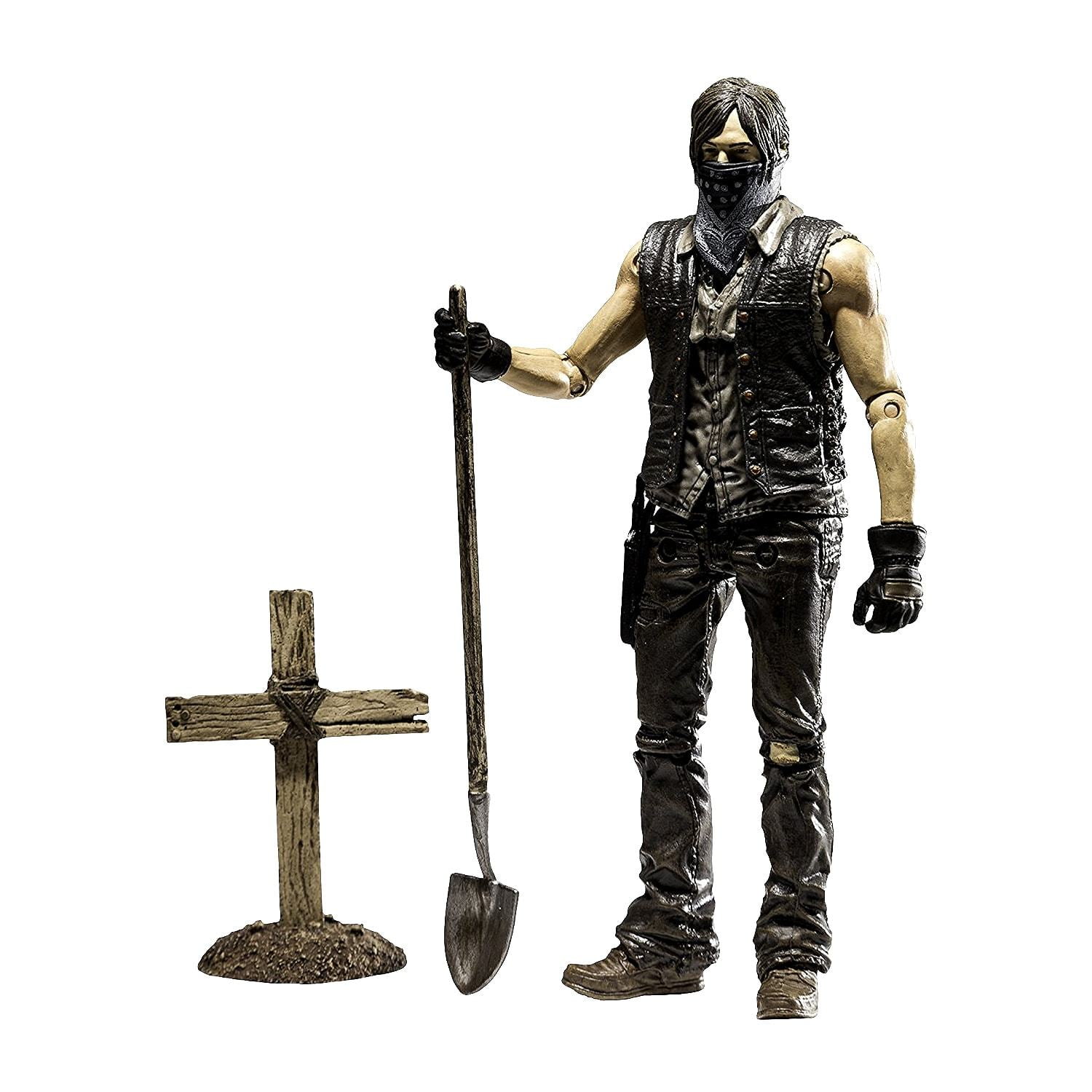 SKYBOUND GAMES The Walking Dead Grave Digger Daryl Dixon Action Figure Dirt Version Series 9