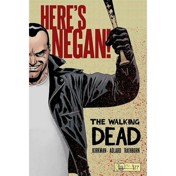 Pre-Owned The Walking Dead: Here's Negan by Robert Kirkman (Hardcover)