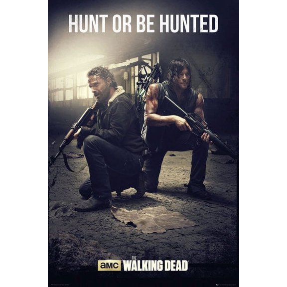 The Walking Dead Hunt Laminated Poster (24 x 36)