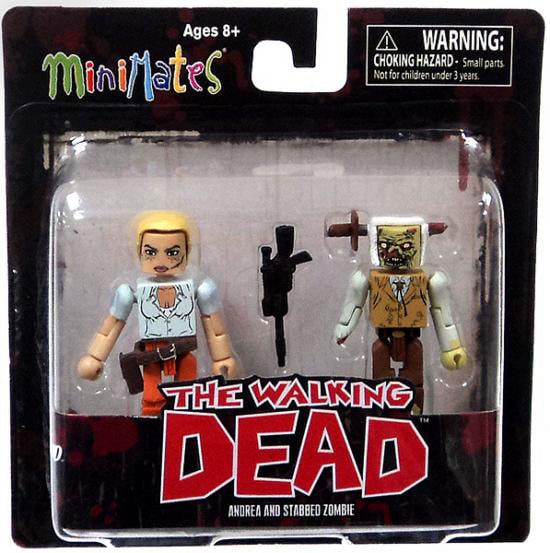 Diamond Select Toys The Walking Dead Minimates Exclusives Glenn & Nerd Zombie  Toys 'R Us Exclusive Minifigure (2-Pack) - US