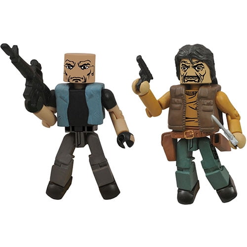 The Walking Dead Minimates Series 4 Governor & Bruce Minifigure 2-Pack