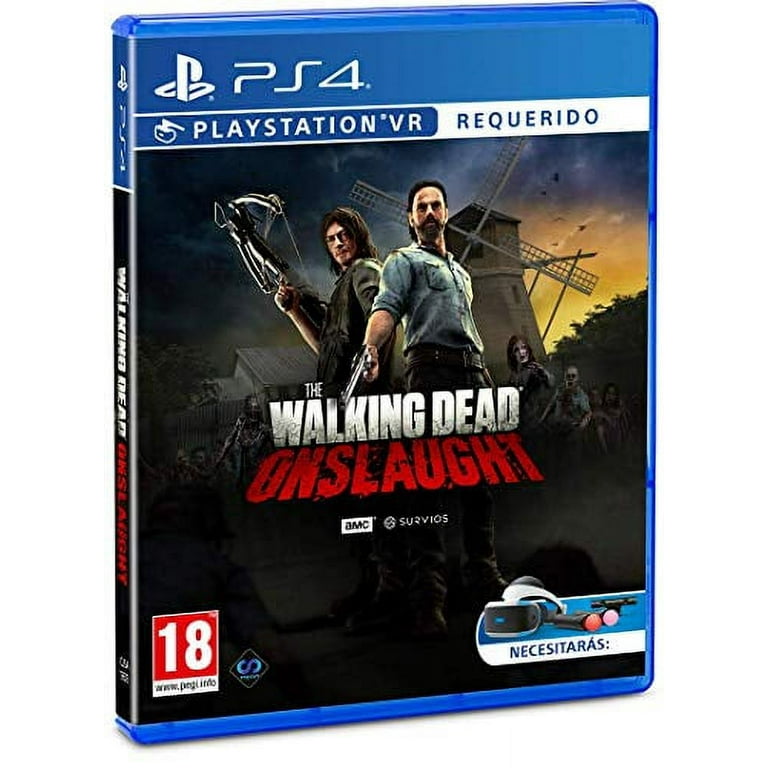 The Walking Dead Onslaught PS4 Walmart