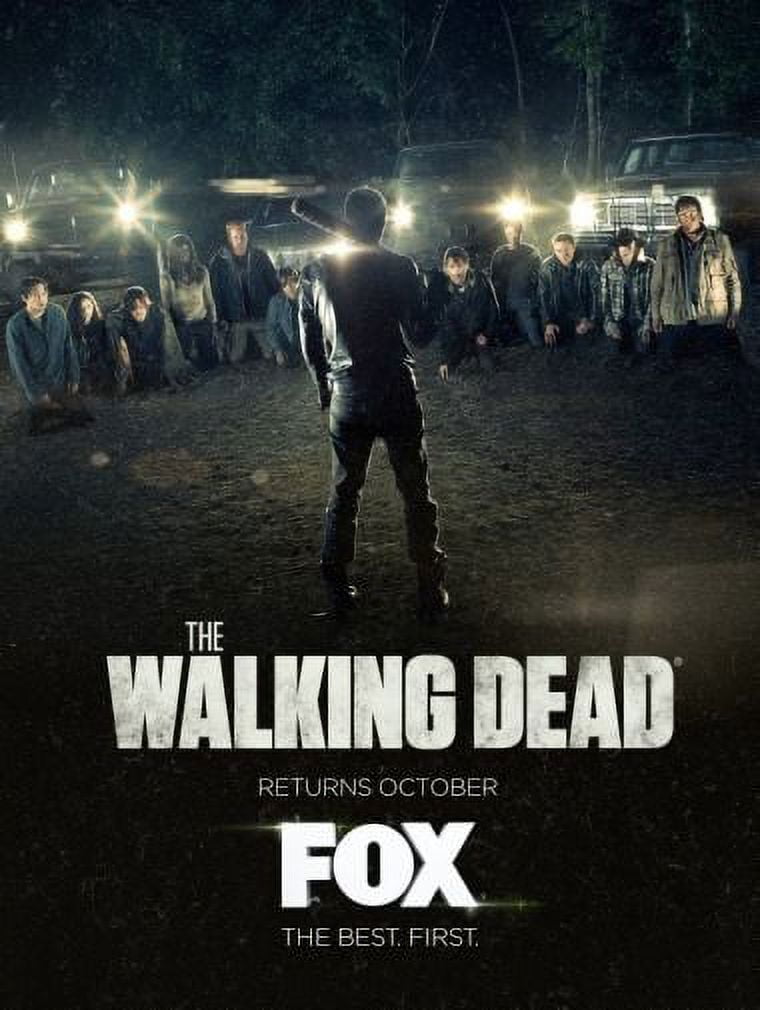 The Walking Dead Poster Fox Uk Promo 16in x 24in Poster Square Adults Best  Posters