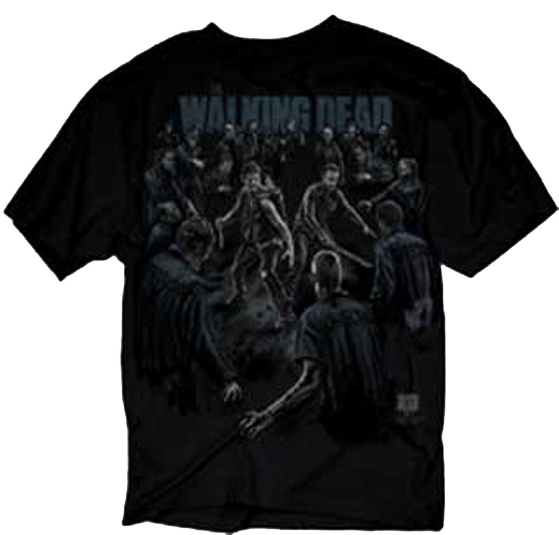 The Walking Dead Merchandise Protect The Group Adult TShirt, 100