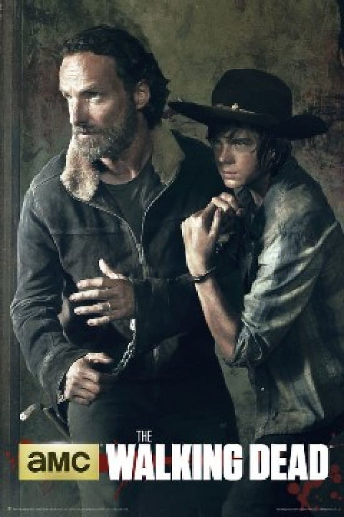 The Walking Dead Season 5 Rick & Carl Poster (24 X 36) 