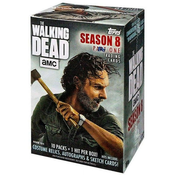 Topps 2018 The Walking Dead: Season 8 Value Box