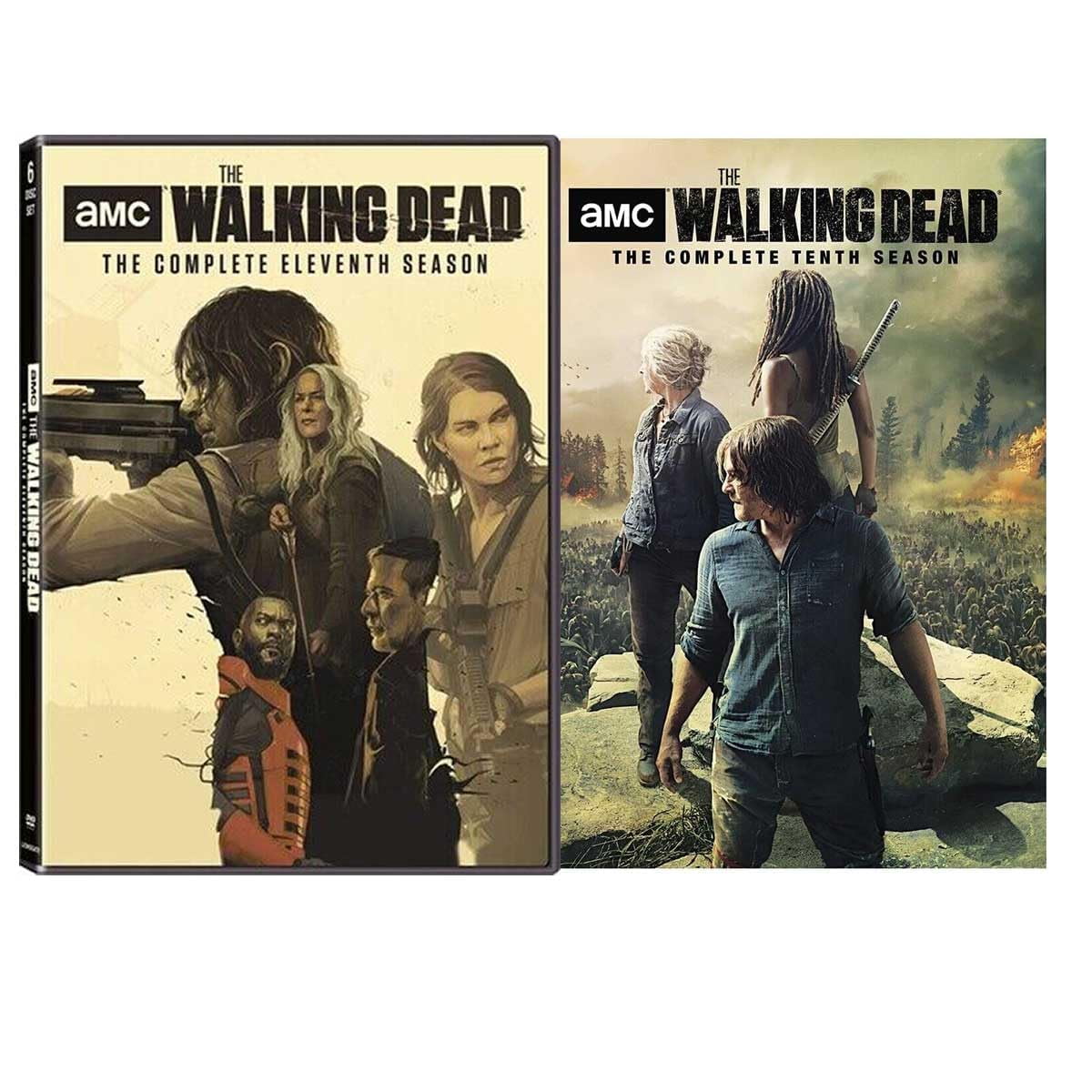The Walking Dead Seasons 10-11 DVD: Immersive Post-Apocalyptic