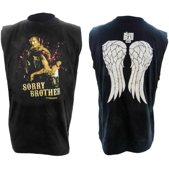 The Walking Dead Sorry Brother Sleeveless T-Shirt | 2XL