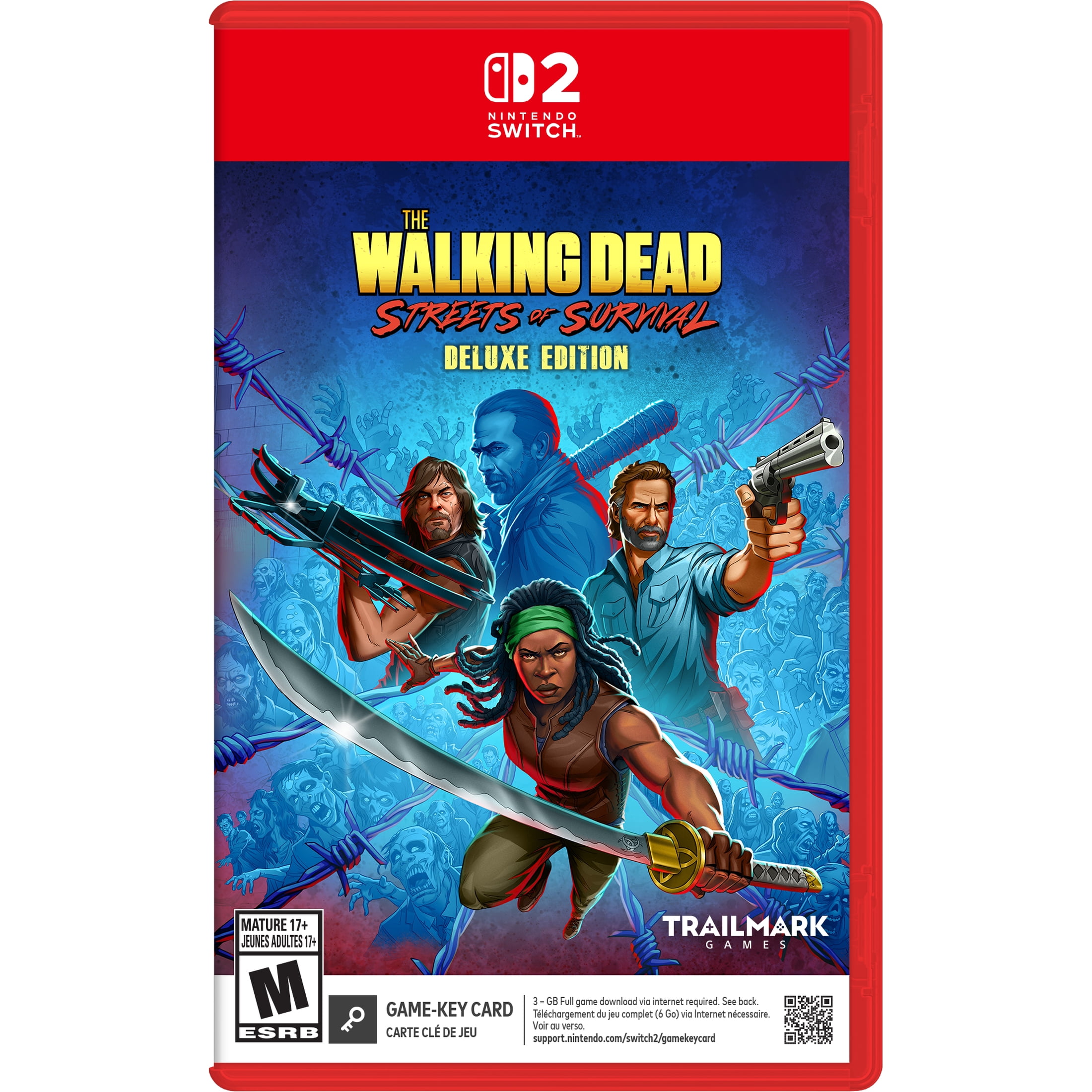 The Walking Dead: Streets of Survival Deluxe Edition - Nintendo Switch 2 Game