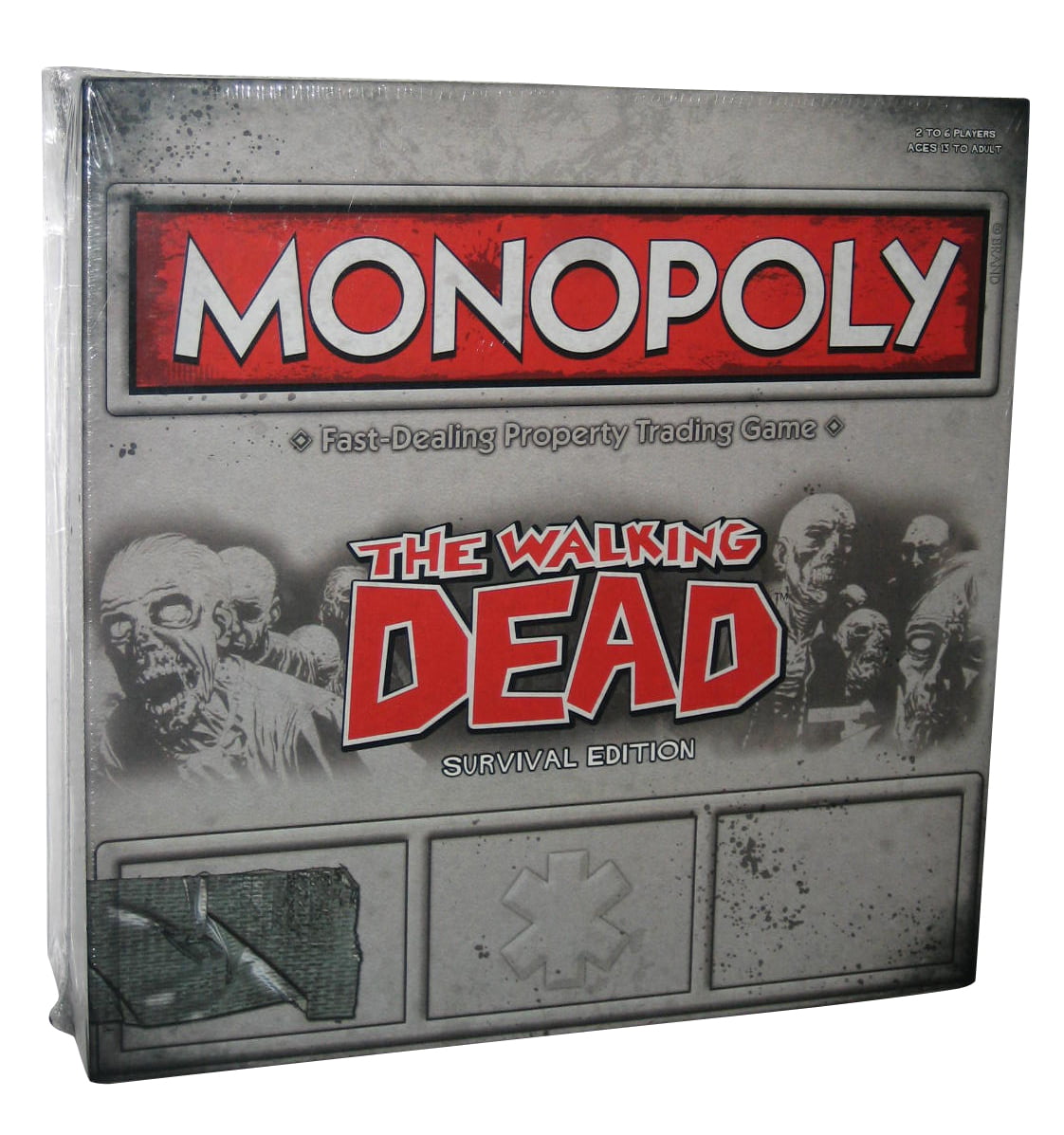 The Walking Dead Survival Edition Monopoly Board Game