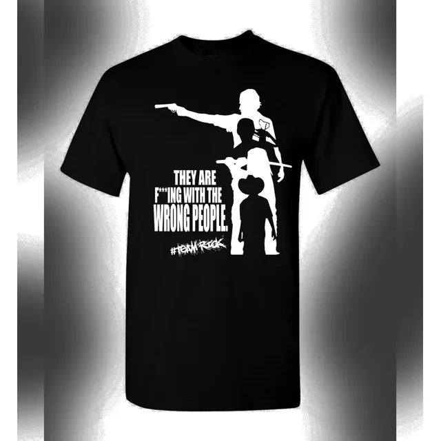 The Walking Dead TShirt Team Rick Michonne Daryl Dixon Rick Grimes
