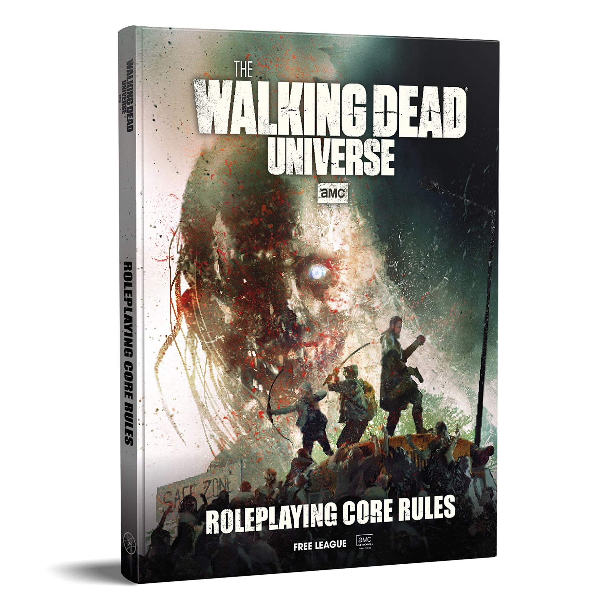 The Walking Dead Universe RPG Core Rules - Hardback RPG Book, Horror Roleplaying, Free League Publishing